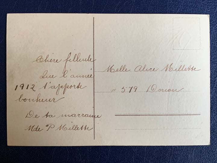 Vintage/Antique Christmas Postcard - Christmas Nostalgia Greeting Card - for the collector, crafter, scrapbooker, or gift