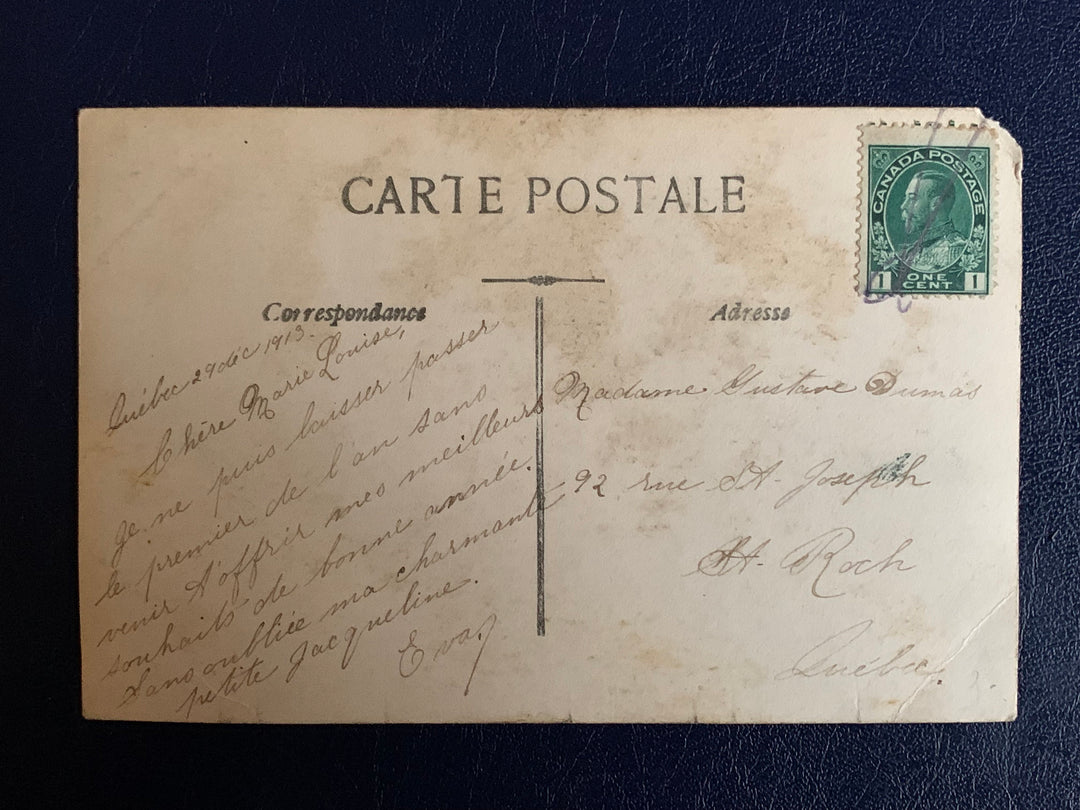 Vintage/Antique Christmas Postcard - Christmas Nostalgia Greeting Card - for the collector, crafter, scrapbooker, or gift