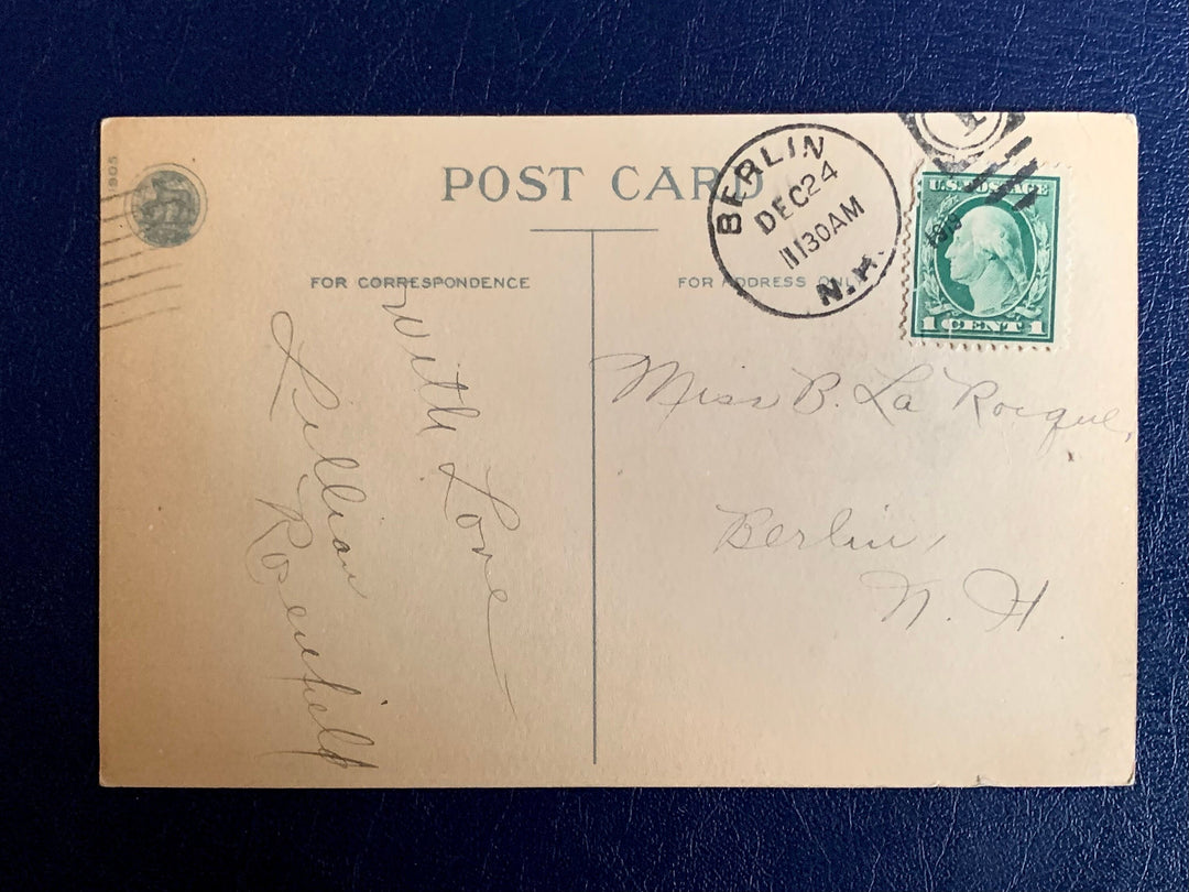 Vintage/Antique Christmas Postcard - Christmas Nostalgia Greeting Card - for the collector, crafter, scrapbooker, or gift