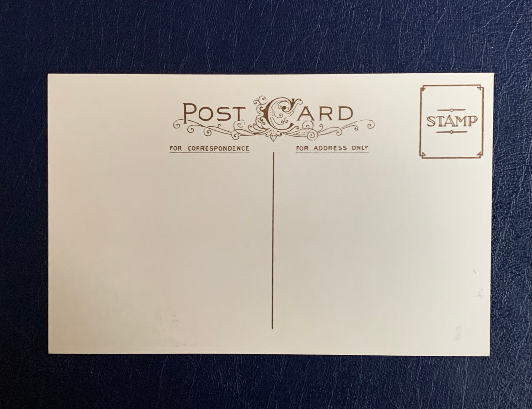 Vintage/Antique Christmas Postcard - Christmas Nostalgia Unused Greeting Card - for the collector, crafter, scrapbooker, or gift