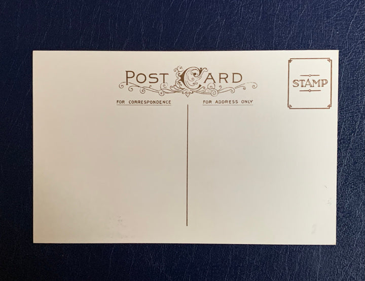 Vintage/Antique Christmas Postcard - Christmas Nostalgia Unused Greeting Card - for the collector, crafter, scrapbooker, or gift