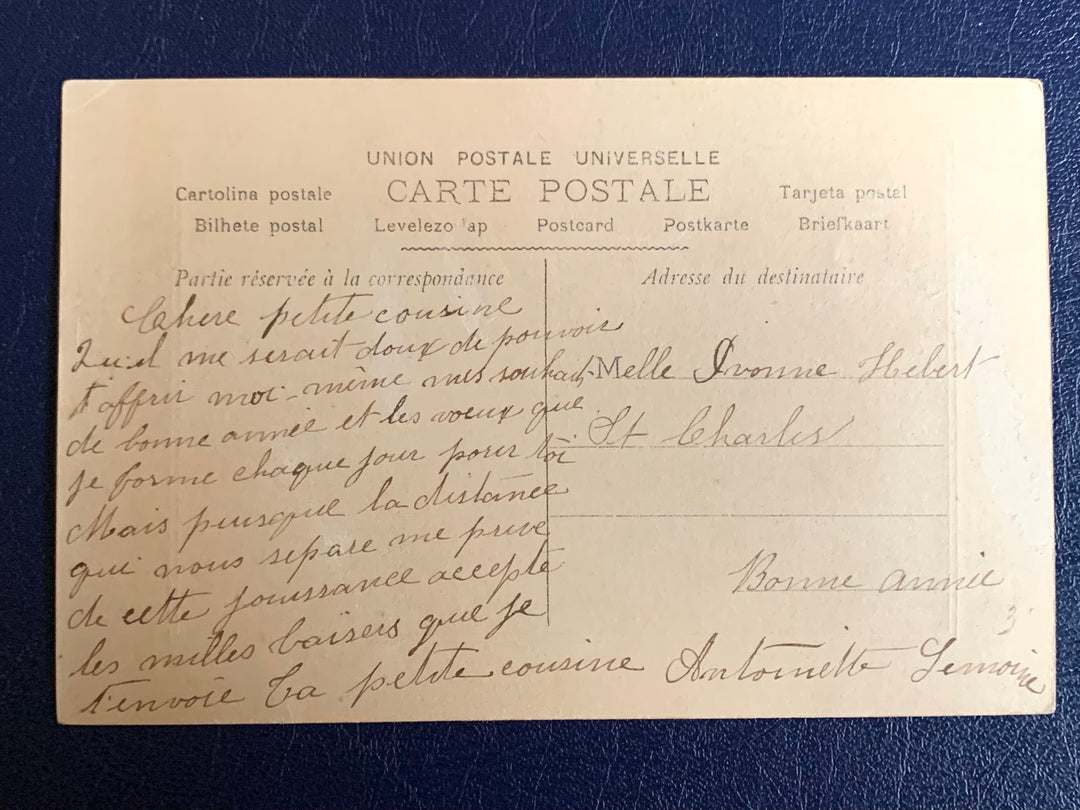 Vintage/Antique Christmas Postcard - Christmas Nostalgia Greeting Card - for the collector, crafter, scrapbooker, or gift