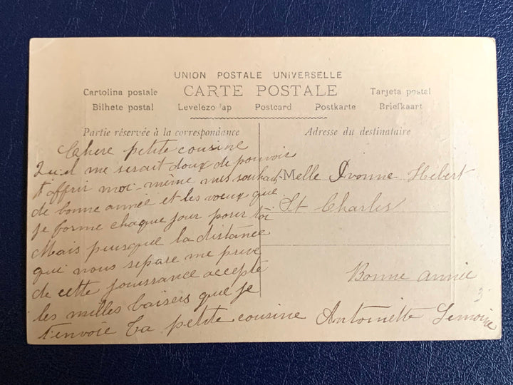 Vintage/Antique Christmas Postcard - Christmas Nostalgia Greeting Card - for the collector, crafter, scrapbooker, or gift