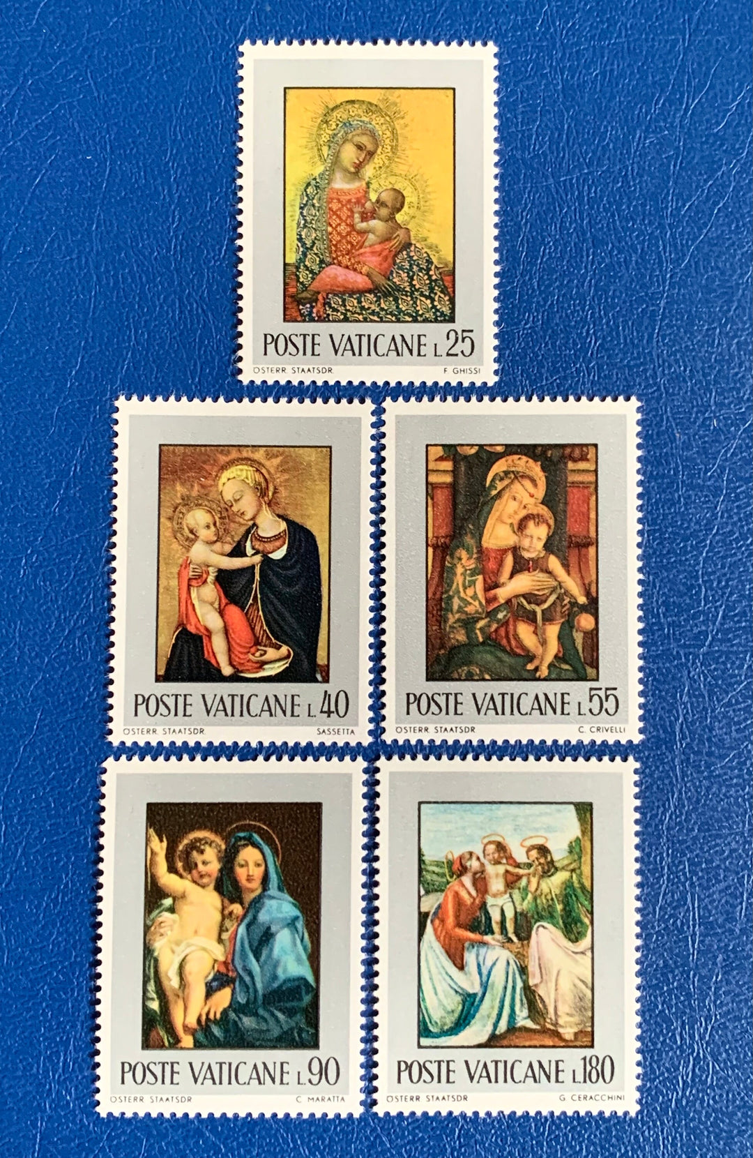 Vatican - Original Vintage Postage Stamps- 1971 - The Family - for the collector, artist or crafter