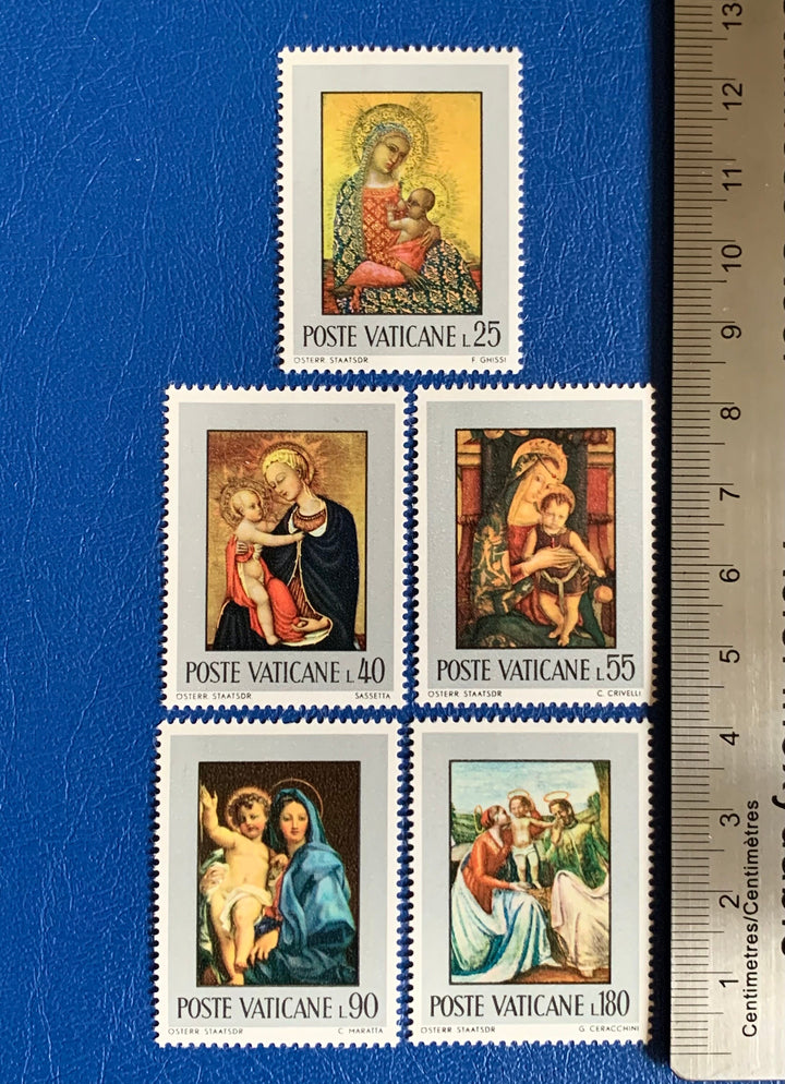 Vatican - Original Vintage Postage Stamps- 1971 - The Family - for the collector, artist or crafter