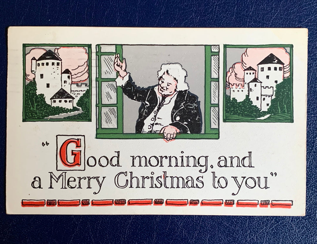 Vintage/Antique Christmas Postcard - Christmas Nostalgia Greeting Card - for the collector, crafter, scrapbooker, or gift