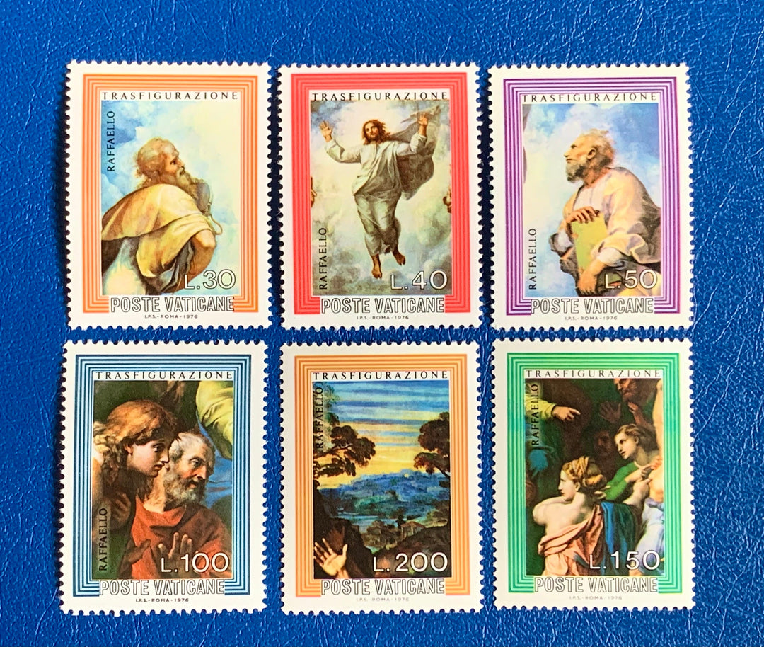 Vatican - Original Vintage Postage Stamps- 1976 Proclamation Christus - for the collector, artist or crafter