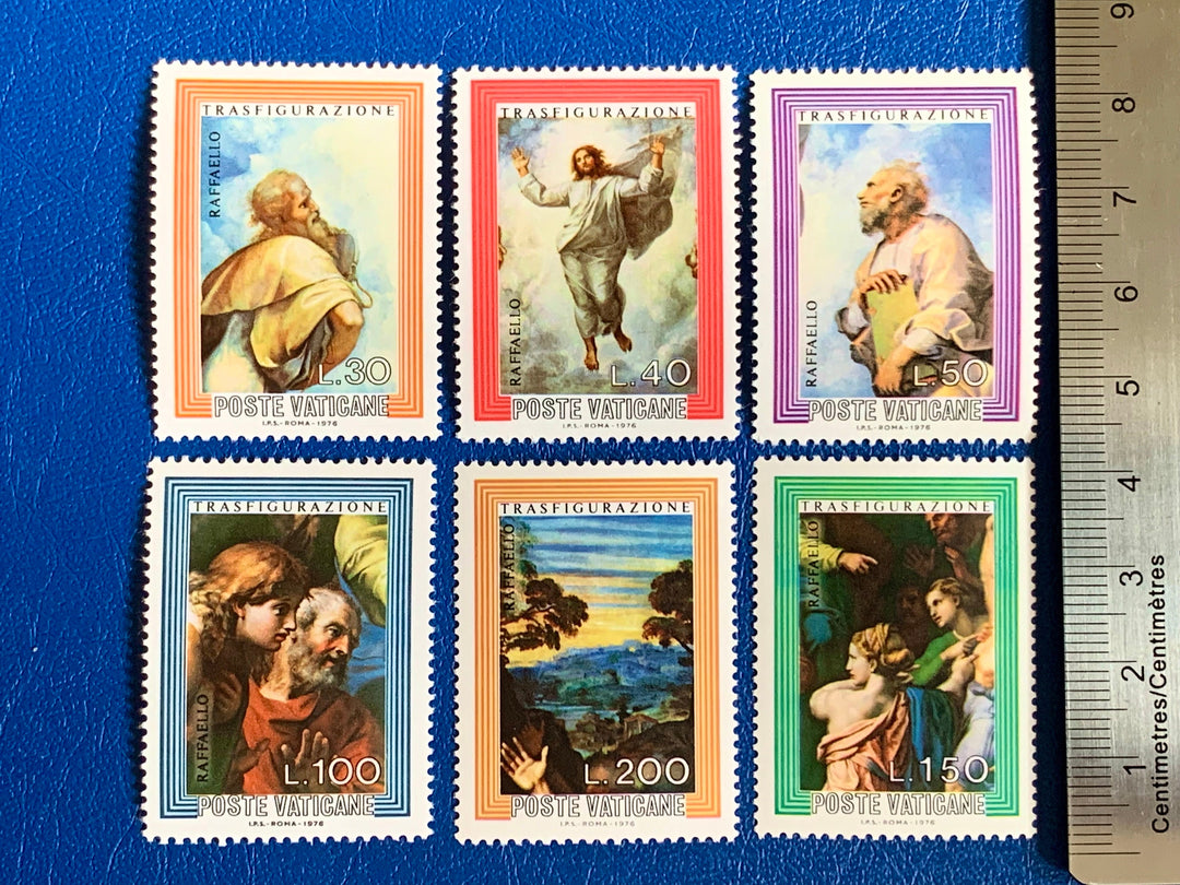 Vatican - Original Vintage Postage Stamps- 1976 Proclamation Christus - for the collector, artist or crafter