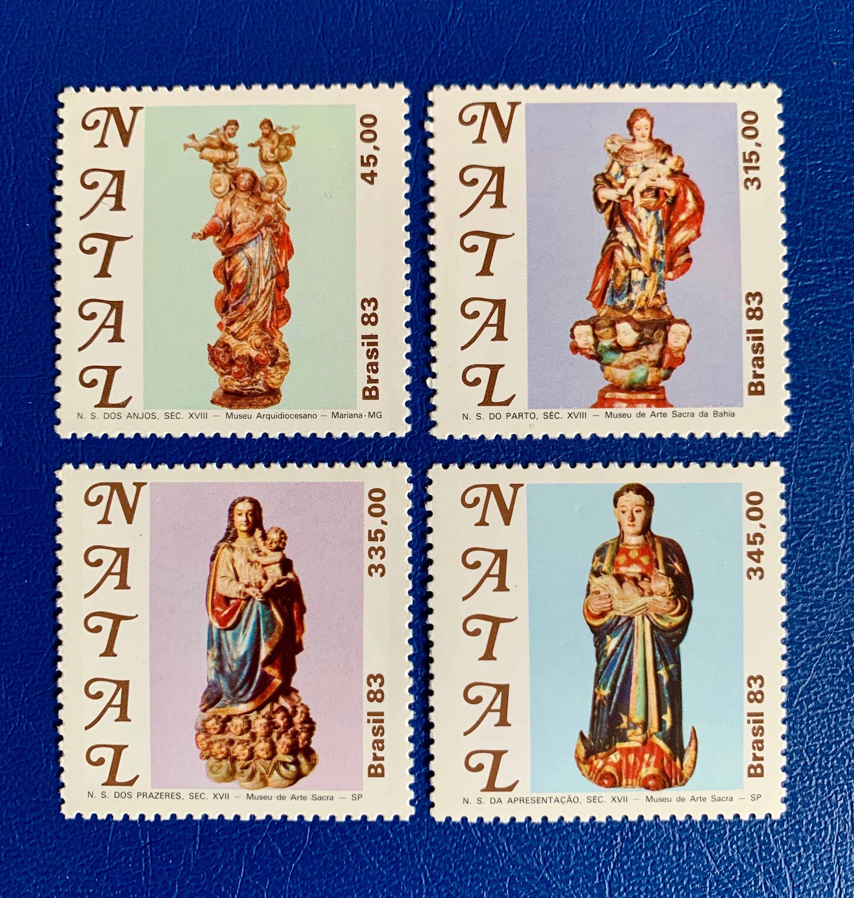 Brazil Christmas - Original Vintage Postage Stamps- 1983 so - On the ...