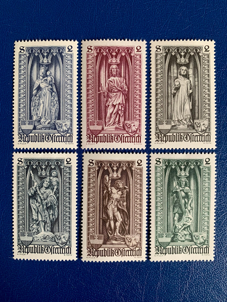 Austria - Original Vintage Postage Stamps - 1969 500th Anniversary Vienna Diocese - for the collector, artist or crafter