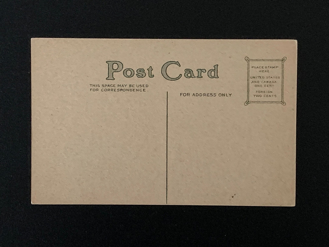 Vintage/Antique Greeting Unused Postcard - Love/Friendship - My Heart is at Your Service