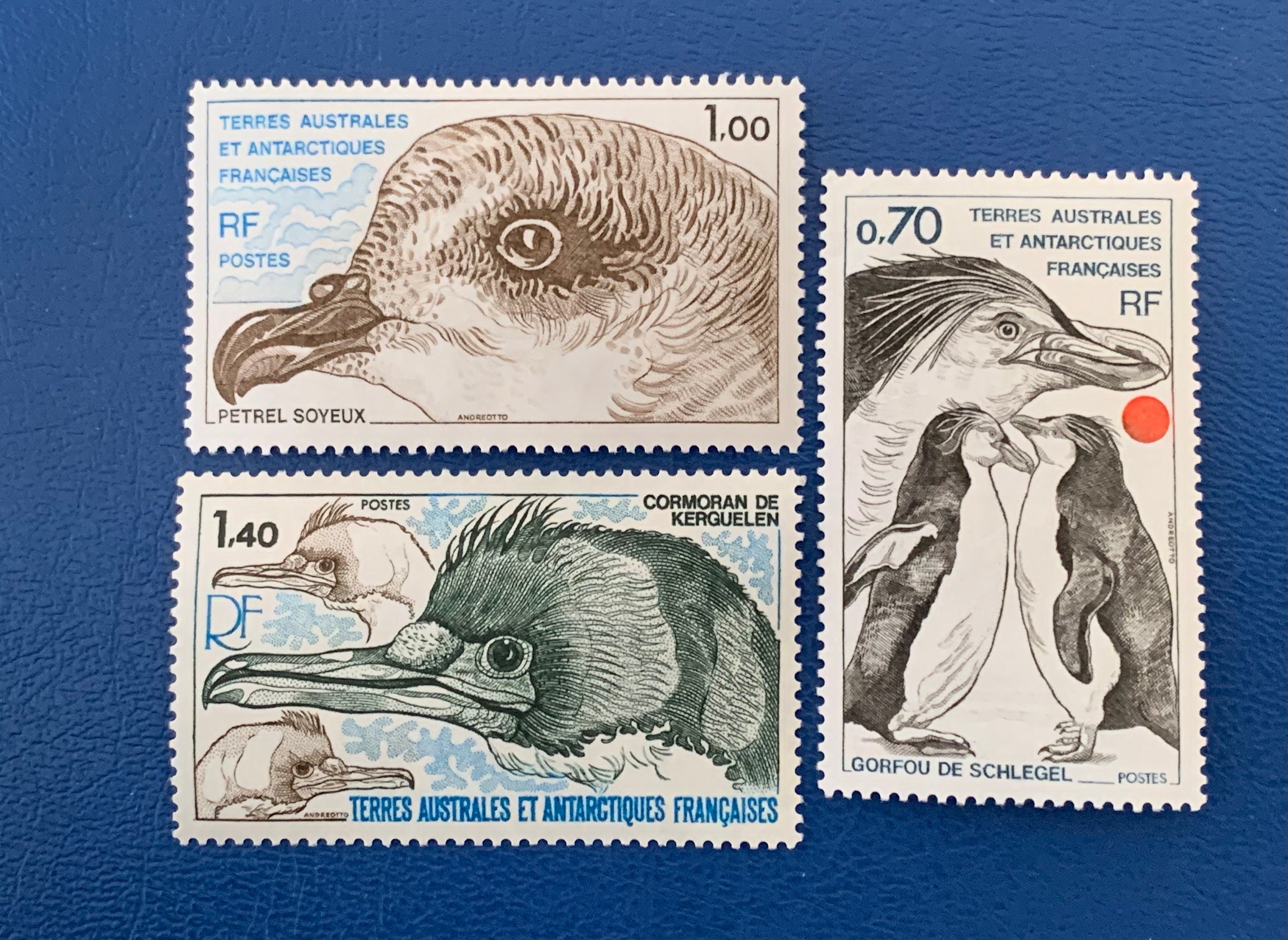 French Southern & Antarctic Territories - Original Vintage Postage ...