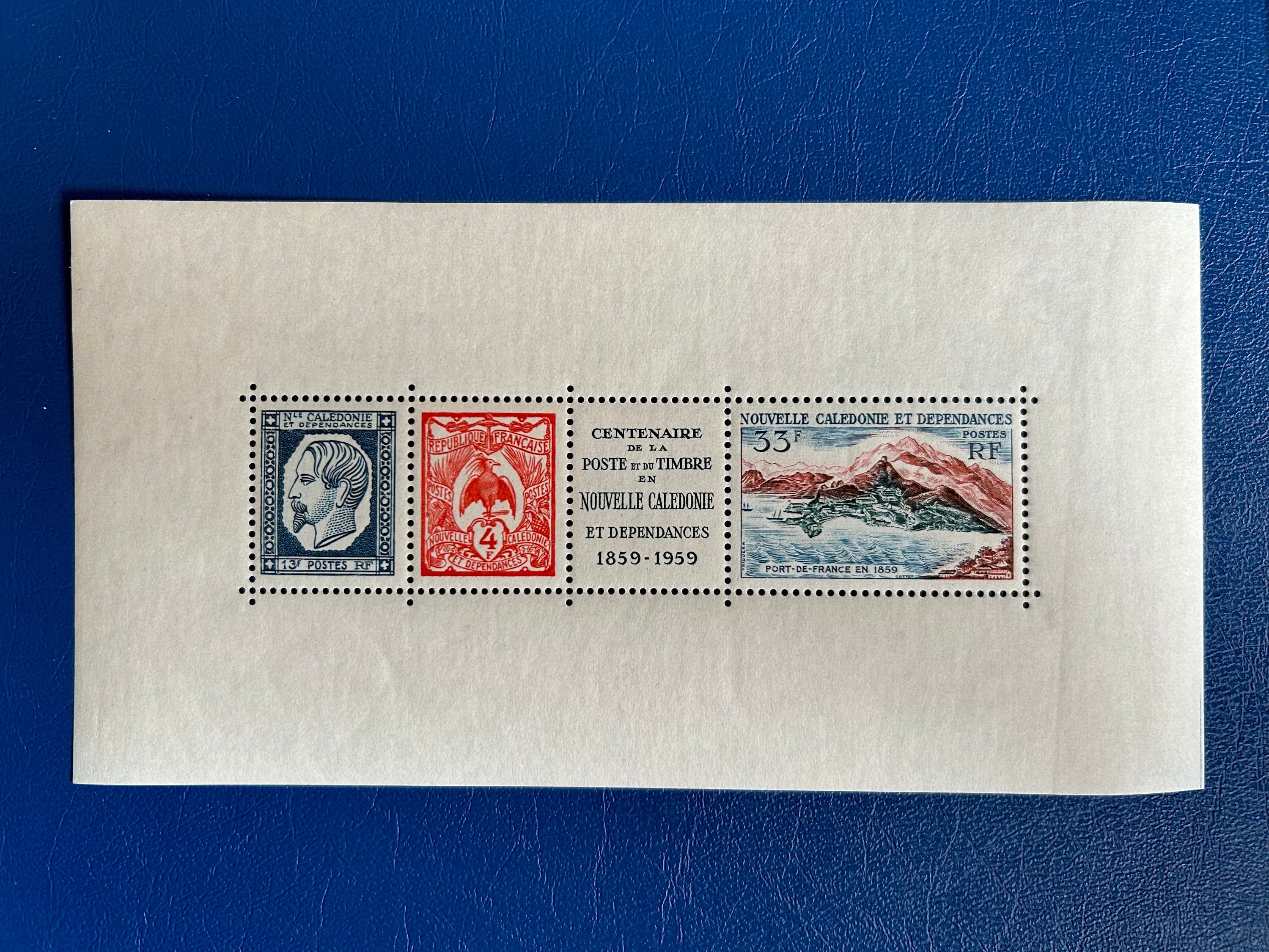 New Caledonia - Original Vintage Postage Stamps- 1966 - Postal ...